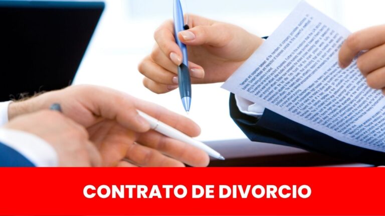 Contrato de divorcio por mutuo acuerdo pdf