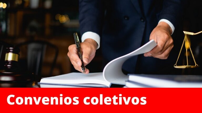 convenios colectivos