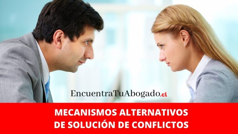 Mecanismos alternativos de solución de conflictos